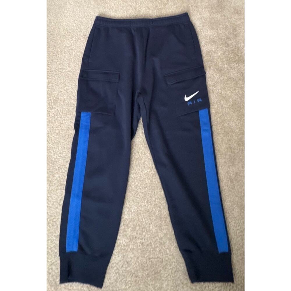 Nike Air Cargo Jogger Pants Mens XXL Navy Blue Tech Fleece Sweatpants NWT